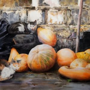 春华秋实56x76cm