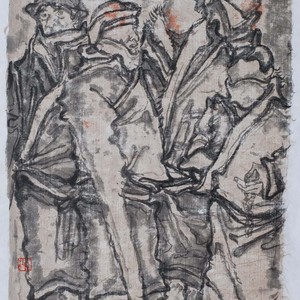 13巫卫东《吉祥.甘南》水墨系列-20. 45x30cm