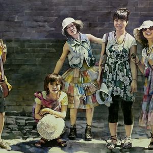 《梦季》112×181cm.