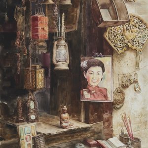 5《古董店》108x78cm 2016