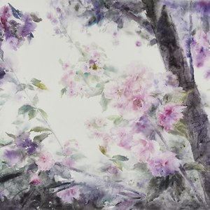 8《花间》78x106cm 2017
