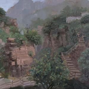 太行山的风景