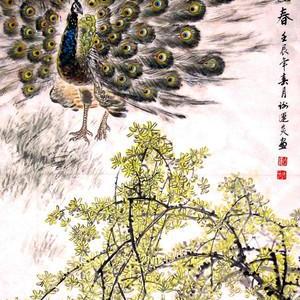 彩屏迎春