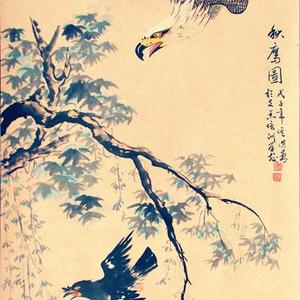 秋鹰图