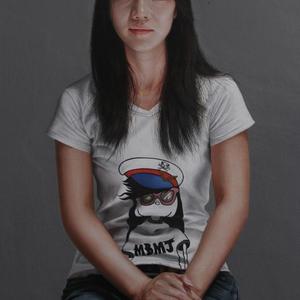 80后女孩系列--端庄的女孩