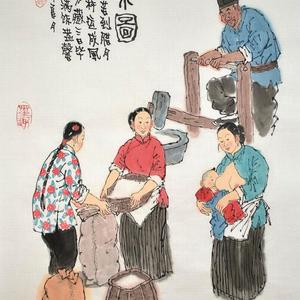 佟宝全《百年民俗风情系列》
