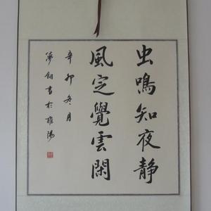 虫鸣知夜静 风定觉云闲