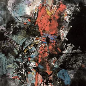 蒙古少女-文化部.世纪伟业专题画展入选作品-何雨春