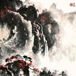 庐山观瀑图