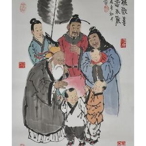 拍品名称:佟宝全《百年民俗风情系列》