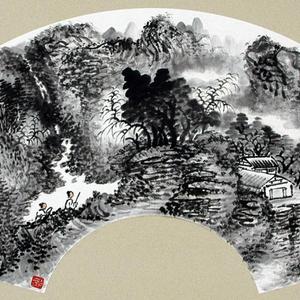 高士隐居图