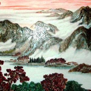 一种新的中国特色艺术 中国书画作品镌刻