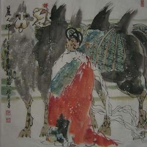 国家一级美术师段庆昌先生的人物画创作