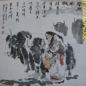 政协委员段庆昌先生的人物画创作