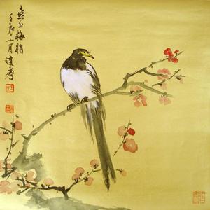 喜上眉梢