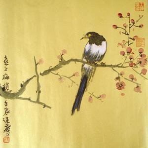 喜上眉梢