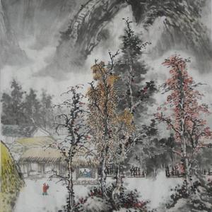 《唐人诗意图》