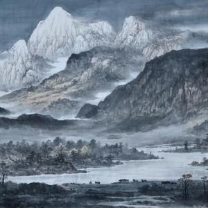 喜看重山千里雪