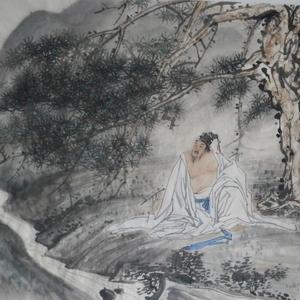 临溪畅怀图