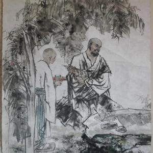 怀素书蕉