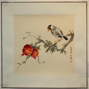 蜡嘴石榴