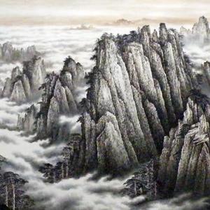 滔滔云海壮山河