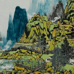 溪山幽居图