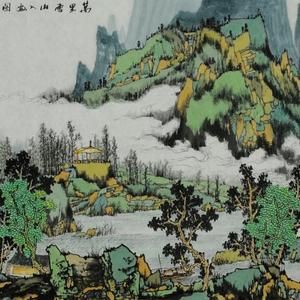 万里云山入画图