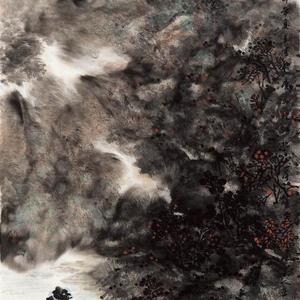 秋到山涧叶更红 2011年