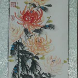 秋菊能傲霜