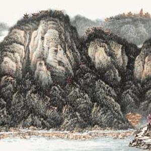崆峒山系列--春韵弹筝峡