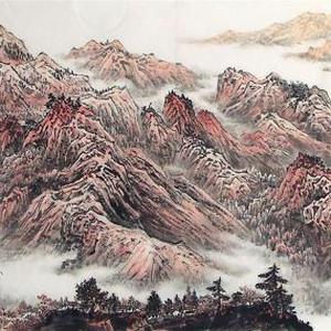雲飛騰峻嶺