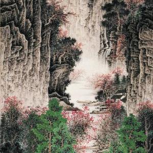 仰观山、俯听泉