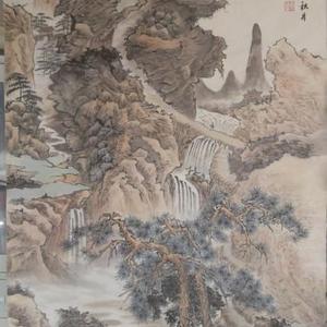 秋山行旅图