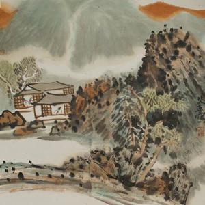 山水册页