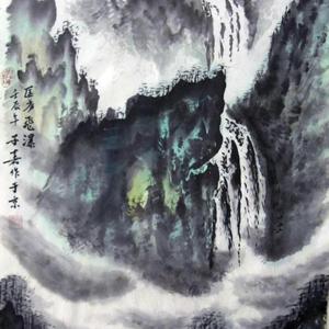 匡庐飞瀑