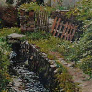黟县南屏村口小景