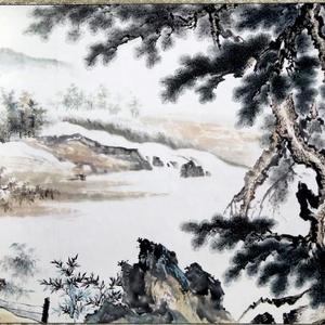 苍松图