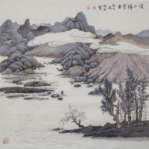 溪山祥云图