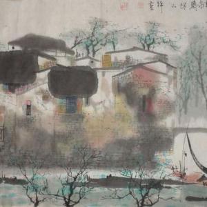 湖畔春色正浓