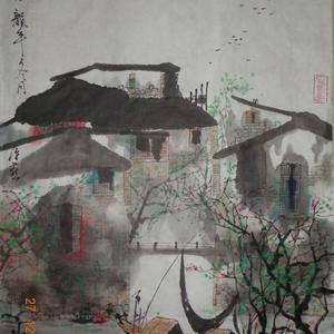 湖畔小景