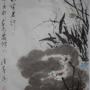 荷塘秋色伴君行