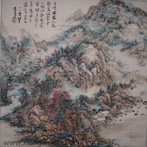 白云山下一树红