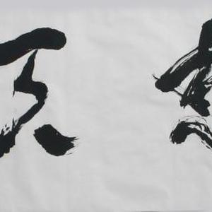 《异想天开》（茅龙笔大榜书）