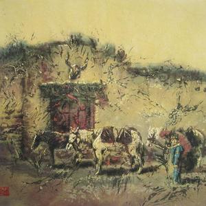 西藏民居门系列1