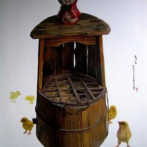张祥巨（孺庸祥子）高温色釉陶瓷 生活一角
