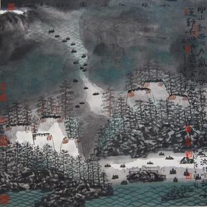 秋暝仙居图