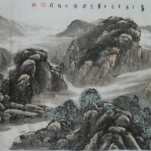 春雨润得万山翠