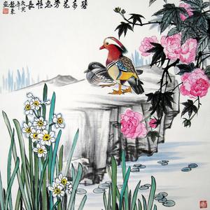 碧水花芳恋情长