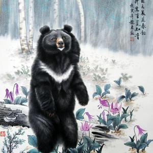 北国之晨见春韵 独行其间觅知音